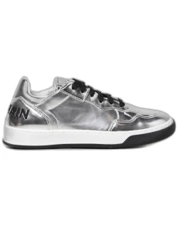 Balmain metallic-effect sneaker