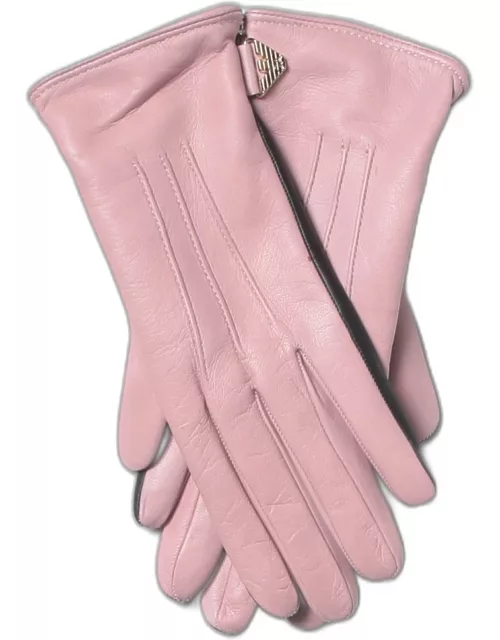 Gloves EMPORIO ARMANI Woman colour Pink