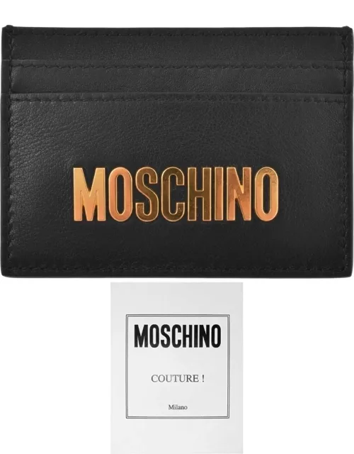 Moschino Fantasy Print Card Holder Black