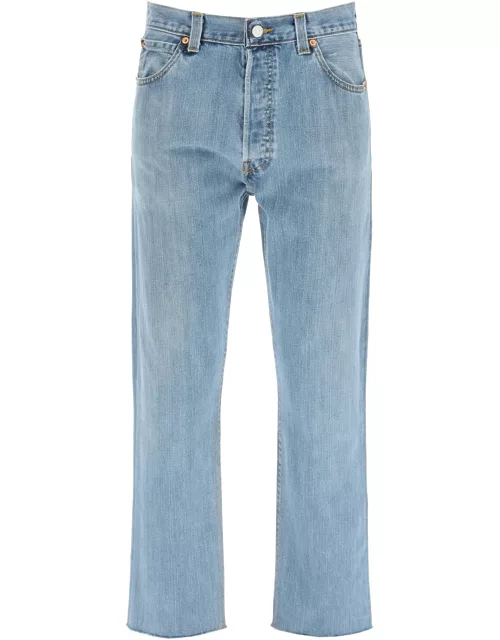 RE/DONE LEVI'S HIGH RISE STOVE PIPE JEAN