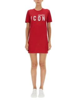 dsquared "icon" t-shirt dres