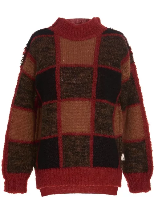 Marni Multicolor Print Sweater