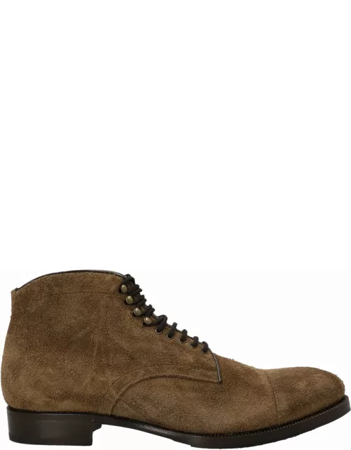 Lidfort Suede Lace-up Ankle Boot