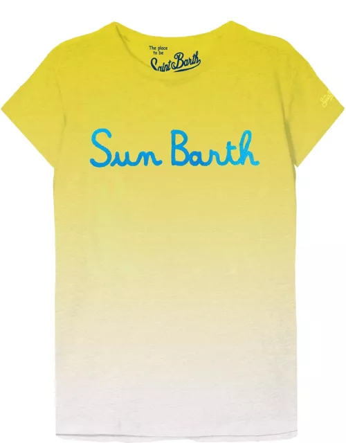 MC2 Saint Barth Sun Barth Embroidered T-shirt