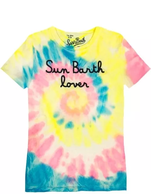 MC2 Saint Barth Sun Lover Embroidered T-shirt