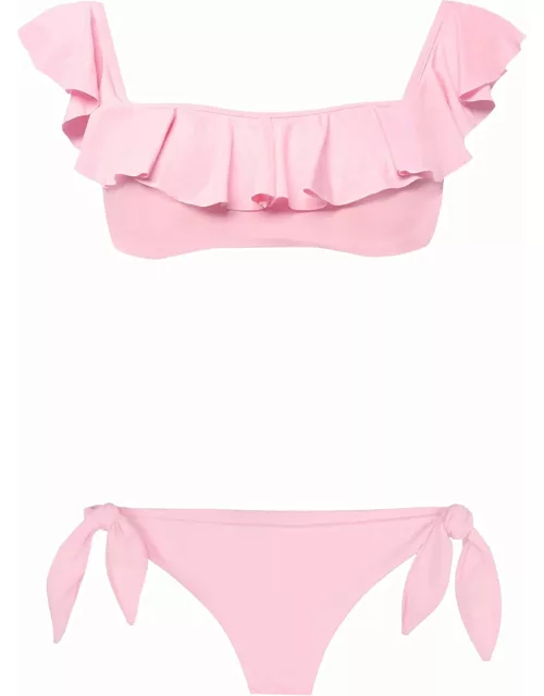 MC2 Saint Barth Off Shoulder Pink Bikini Top