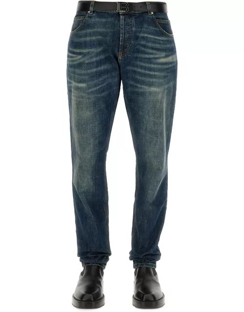 balmain jeans "faded"