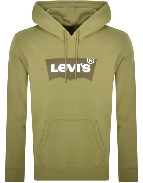 Levis Logo Hoodie Green