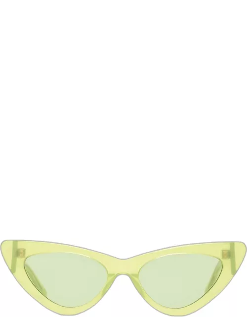 Lime green Dora sunglasse