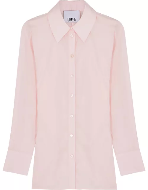 Erika Cavallini Pink Cotton Shirt - Light Pink