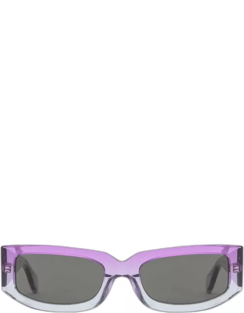 Transparent purple Prototipo 1 sunglasse