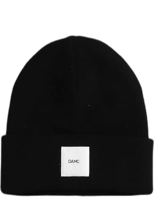 OAMC Watch Cap Hats In Black Cashmere
