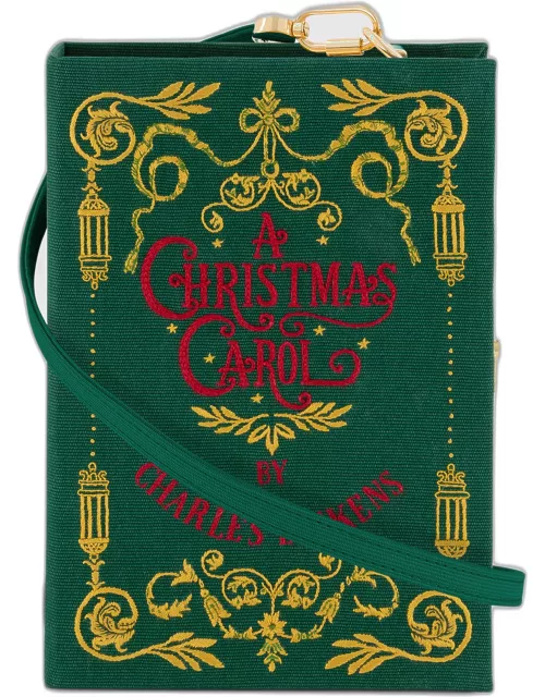 A Christmas Carol by Charles Dickens Book Clutch Bag