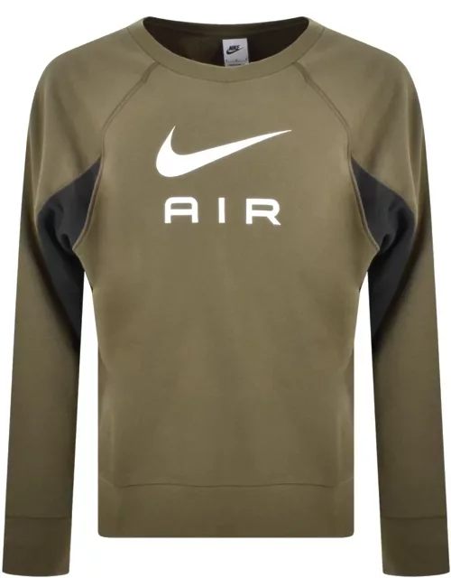 Nike Air Crew Sweatshirt Khaki
