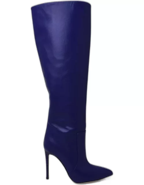 PARIS TEXAS Purple Leather Boot