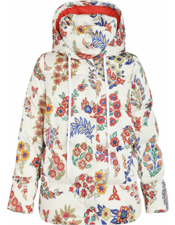 Etro Woman Short Quilted Paisley Down Jacket