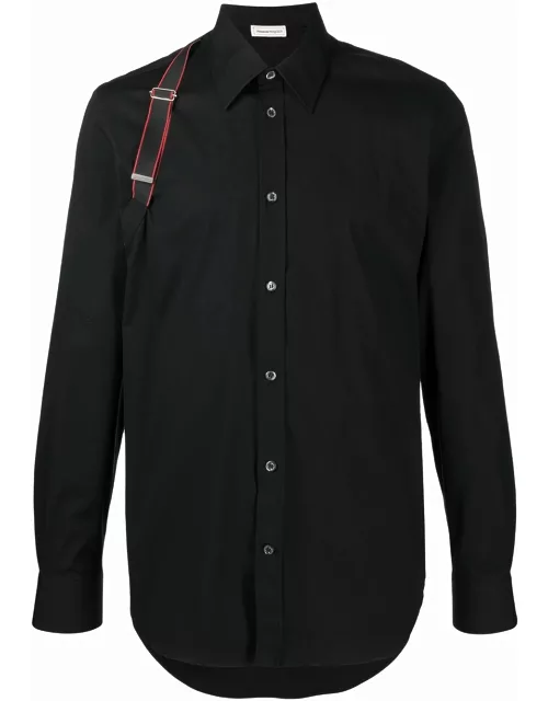 ALEXANDER MCQUEEN Harness Shirt Black