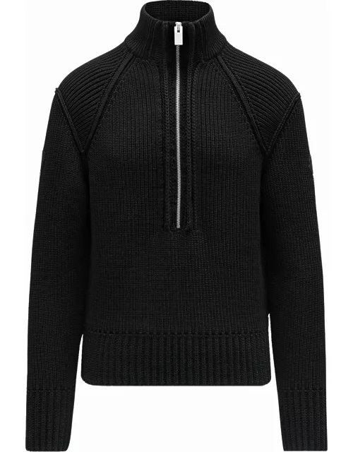 MONCLER GENIUS X 6 MONCLER 1017 ALYX 9SM Zip Up Sweater Black