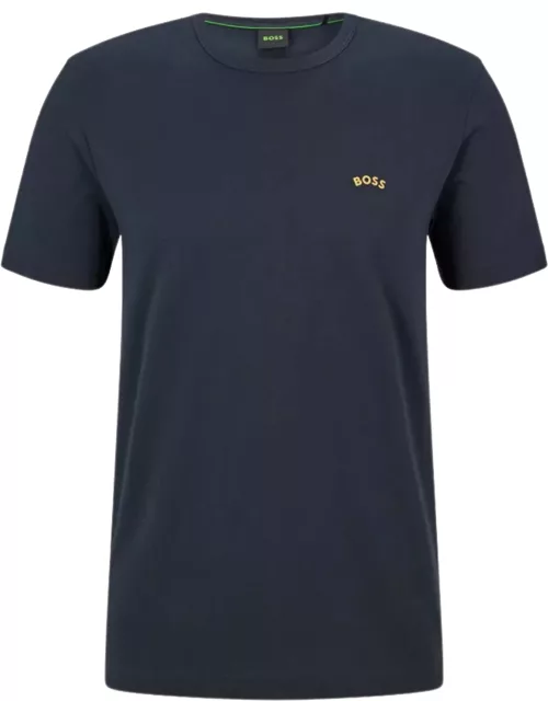 BOSS Short Sleeve T-shirt Blue