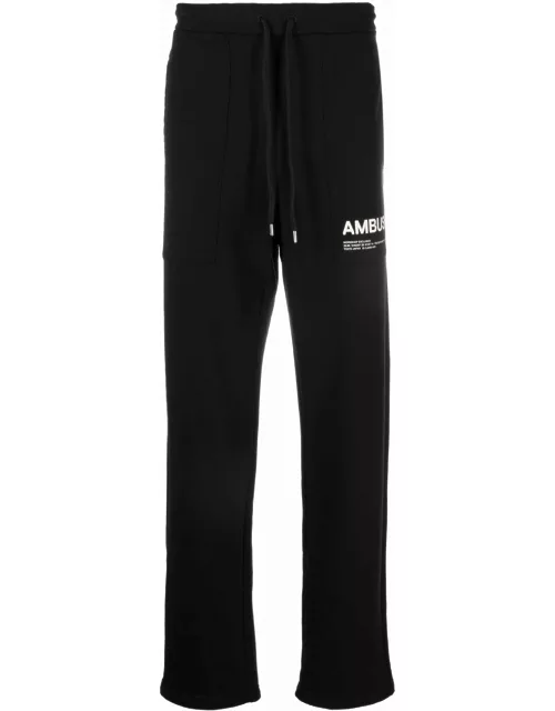 AMBUSH Fleece Workshop Sweat Pants Black