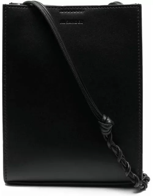 JIL SANDER Braided-strap Shoulder Bag Black