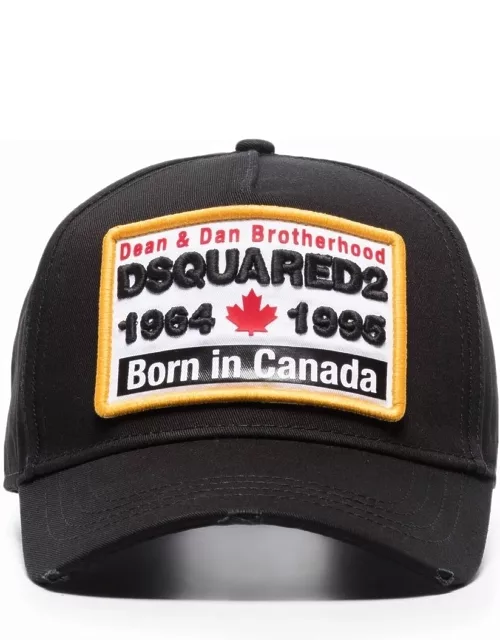 DSQUARED2 Born in Canada baseball cap Black