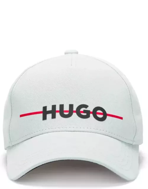 HUGO Embroidered-logo Baseball Cap Light Green
