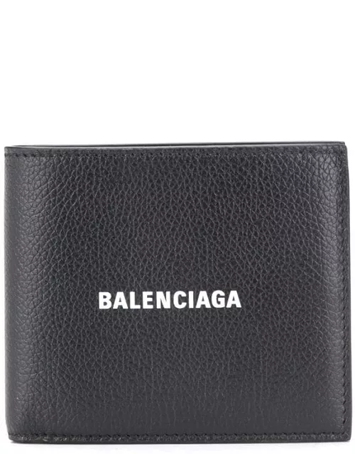 BALENCIAGA Square Fold Wallet Black