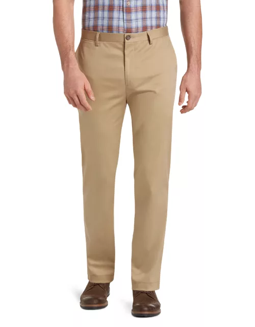 JoS. A. Bank Men's Reserve Collection Tailored Fit Chinos, Br Tan