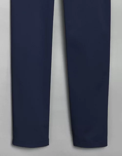 JoS. A. Bank Big & Tall Men's Reserve Collection Tailored Fit Chinos , Navy