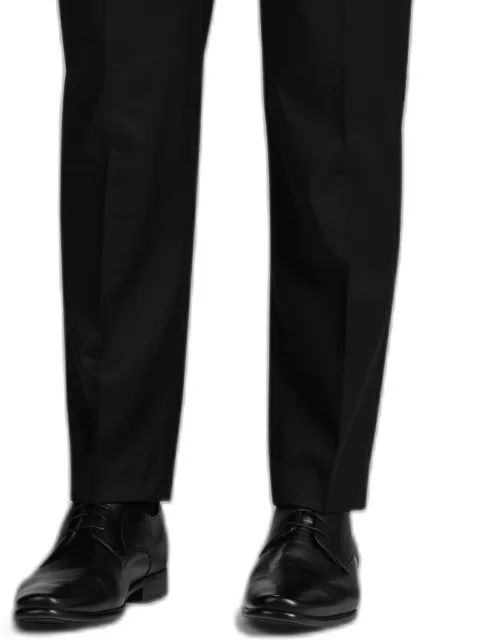 JoS. A. Bank Men's Joseph Abboud Tailored Fit Suit Separates Pants, Black, 32 Regular
