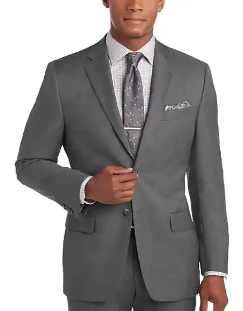 Joseph Abboud Gray Modern Fit Men's Suit Separates Coat