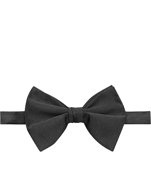 Calvin Klein Men's Black Large Pre-Tied Bow Tie