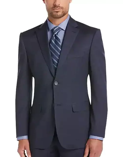 Awearness Kenneth Cole Blue Modern Fit Men's Suit Separates Coat