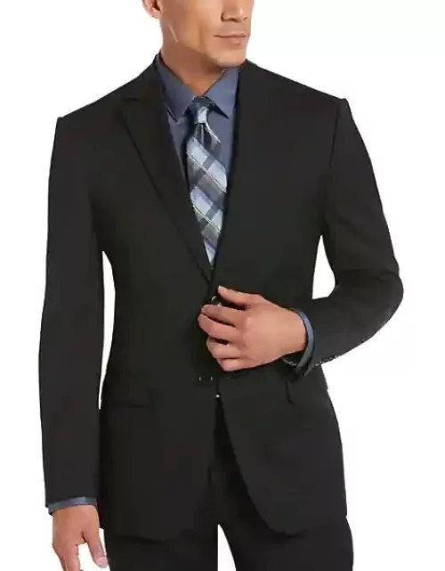 Awearness Kenneth Cole Modern Fit Men's Suit Separates Coat Black