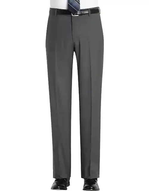 Joseph Abboud Modern Fit Men's Suit Separates Dress Pants Gray Solid
