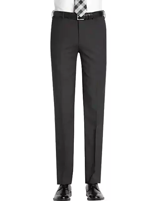 Awearness Kenneth Cole Men's AWEAR-TECH Slim Fit Suit Separates Pant Charcoa