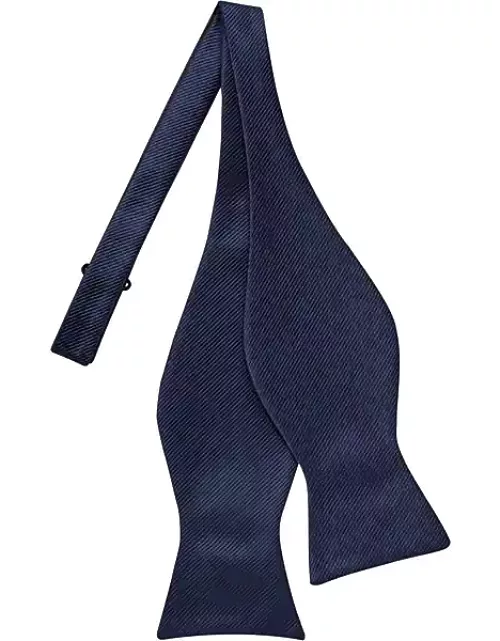 Calvin Klein Men's Navy Self-Tie Bow Tie