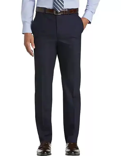 Joseph Abboud Modern Fit Tic Men's Suit Separates Pants Blue Tic