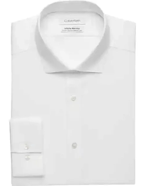 Calvin Klein Men's Infinite Slim Fit Dress Shirt White