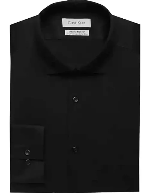 Calvin Klein Men's Infinite Slim Fit Dress Shirt Black