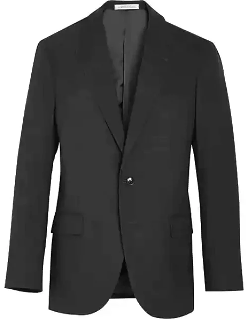Joseph Abboud Charcoal Tic Slim Fit Men's Suit Separates Coat
