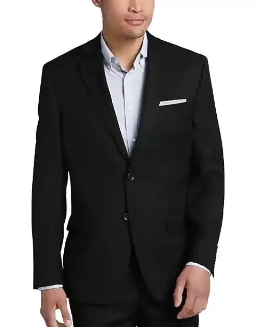 Collection by Michael Strahan Men's Michael Strahan Classic Fit Suit Separates Jacket Black Solid