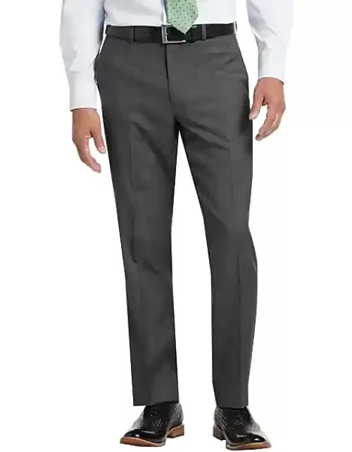 Lauren By Ralph Lauren Classic Fit Men's Suit Separates Pants Gray Sharkskin