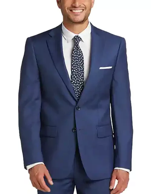 Calvin Klein Slim Fit Men's Suit Separates Jacket Blue