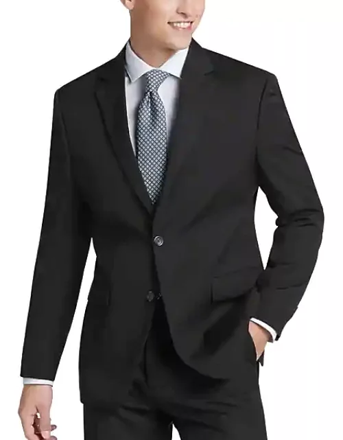 Pronto Uomo Platinum Men's Modern Fit Suit Separates Jacket Charcoa