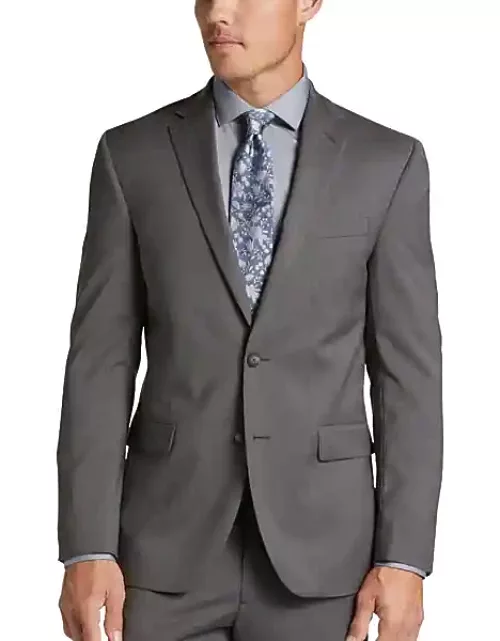 Awearness Kenneth Cole AWEAR-TECH Men's Slim Fit Suit Separates Coat Dove Gray