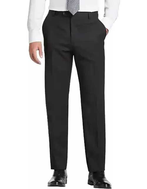 Pronto Uomo Platinum Men's Modern Fit Suit Separates Pants Charcoal Gray