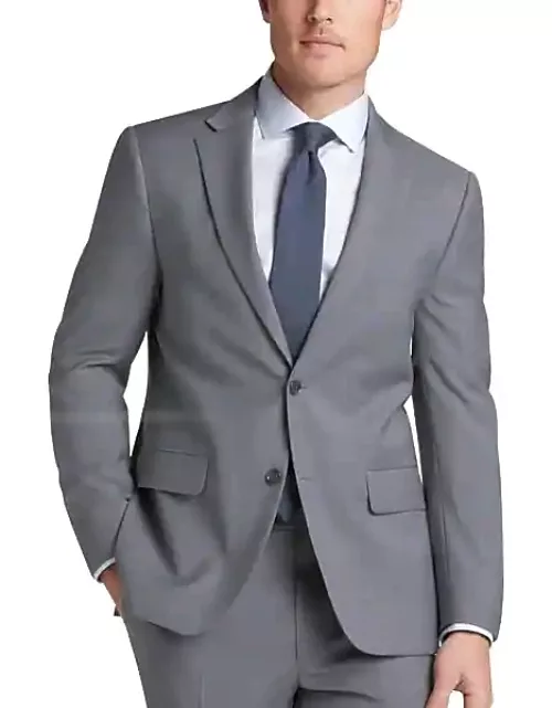 Tommy Hilfiger Modern Fit Flex Men's Suit Separates Coat Gray