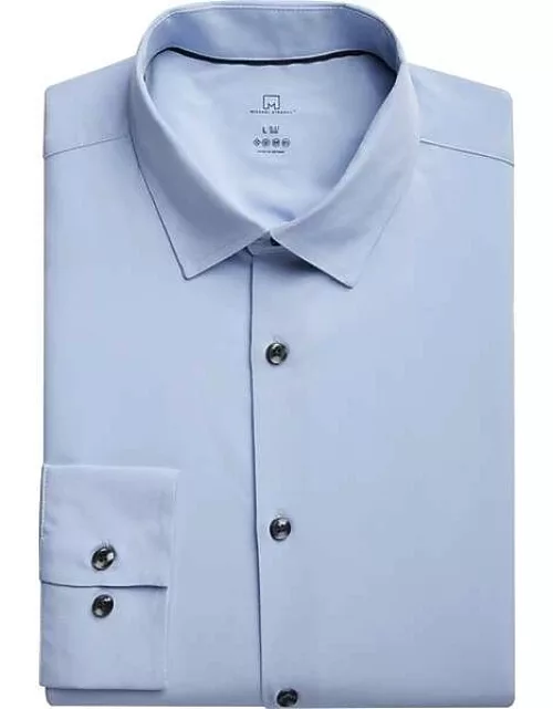 Collection by Michael Strahan Men's Michael Strahan Modern Fit Spread Collar Dress Shirt Lt Blue Solid